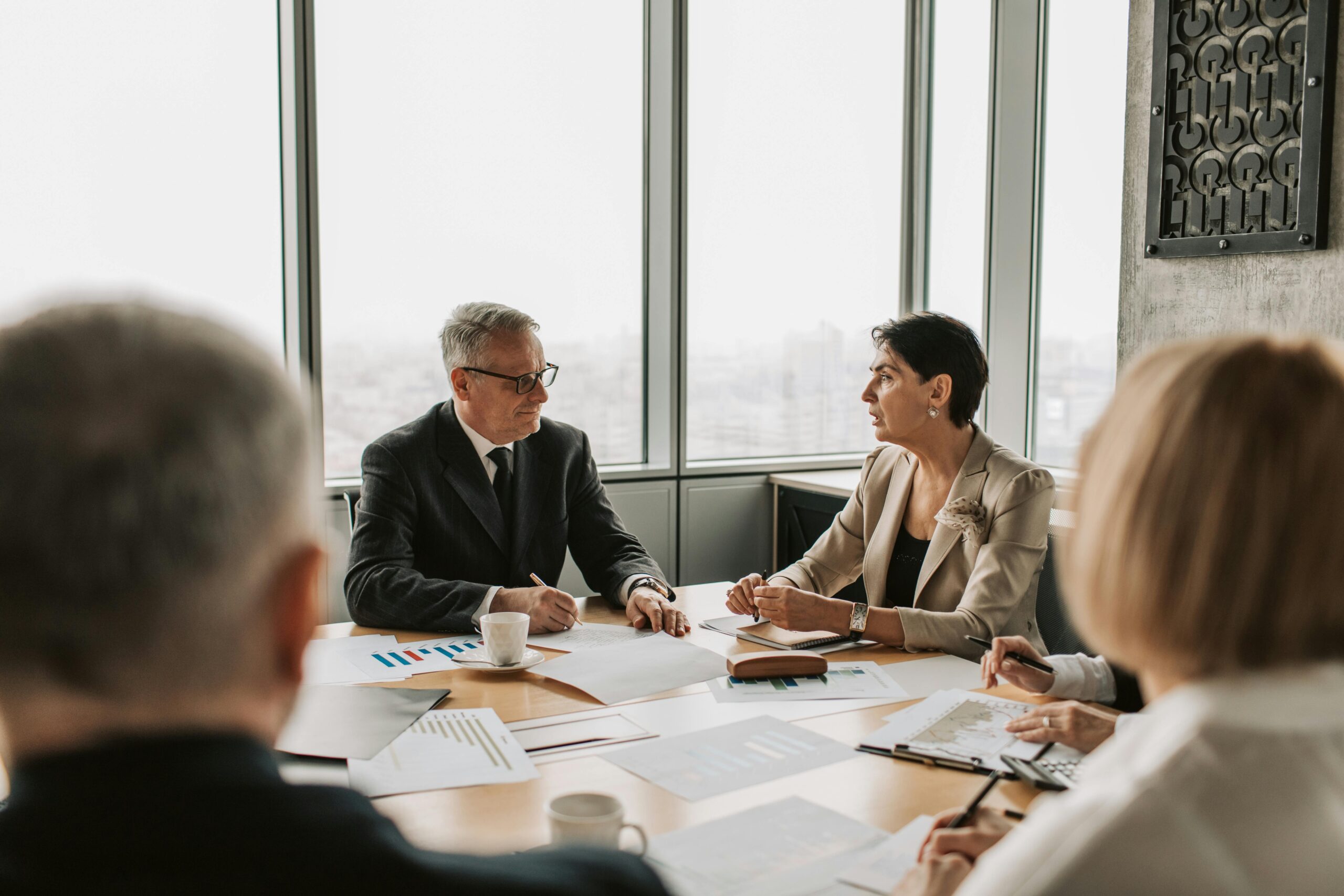 marketing executives in the boardroom